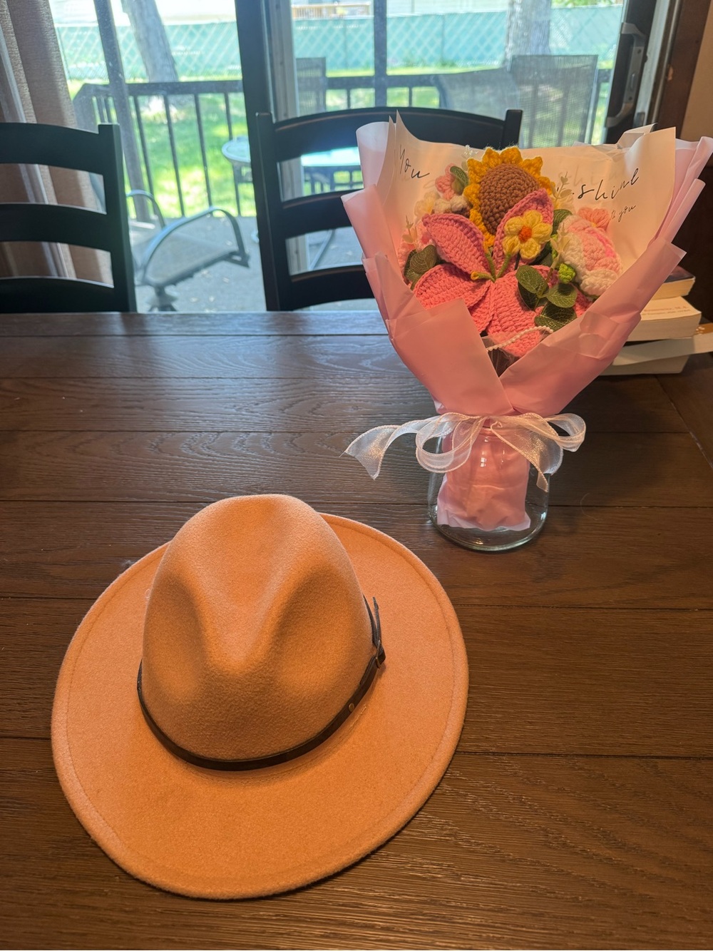 Stylish Women's Pink Fedora Hat with Leather Band